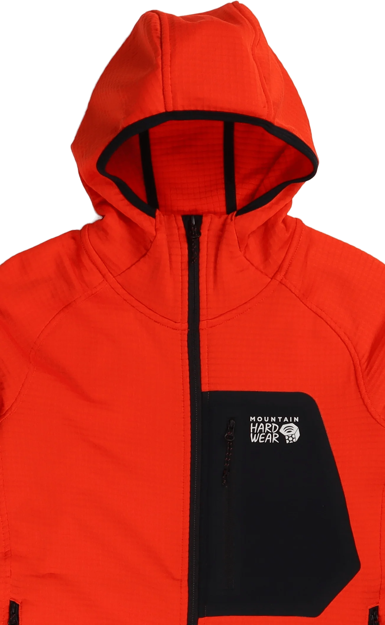Polartec® Power Grid Full Zip  State Orange - Image 2