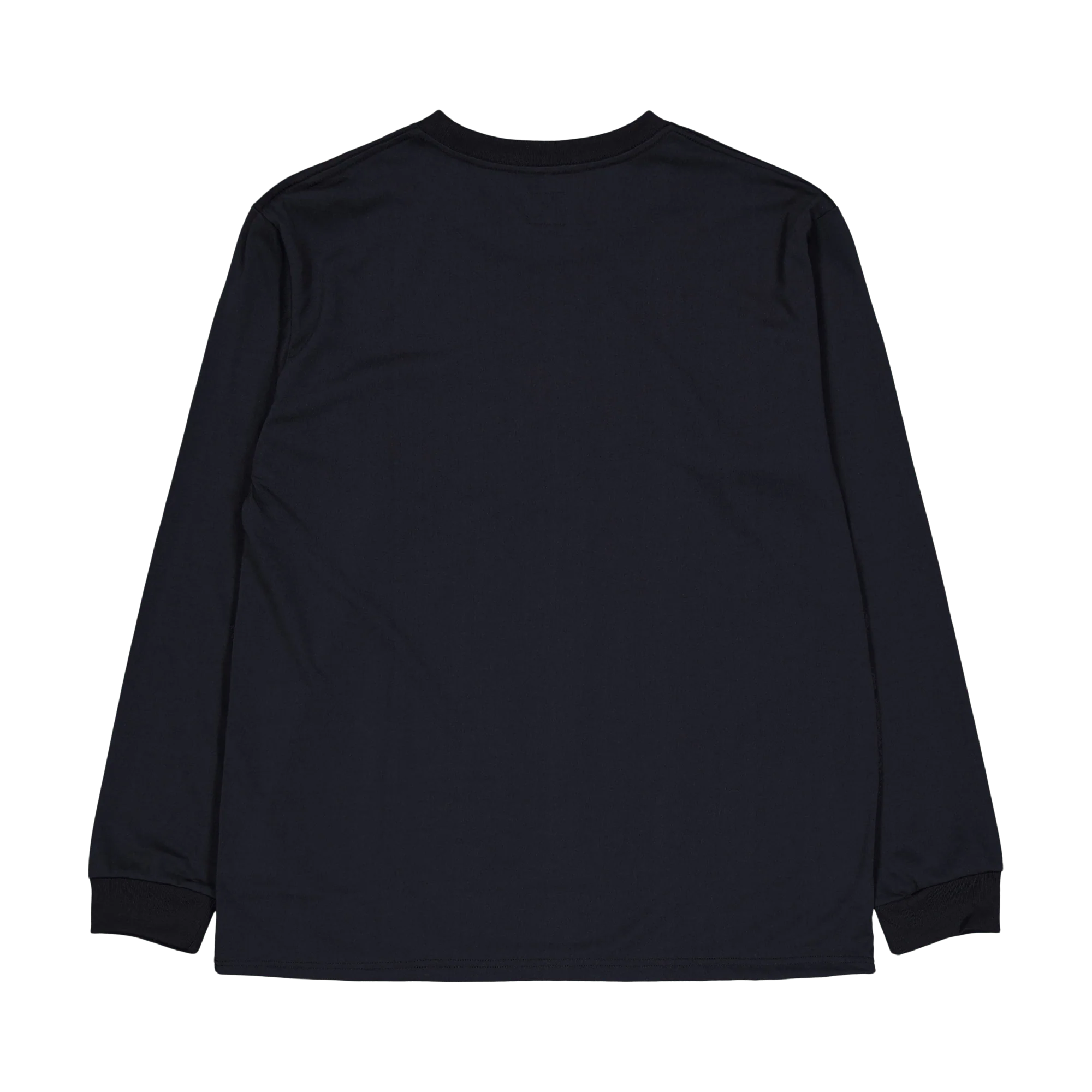 L/s Crew Neck Tee - Poly Jerse C-black - Image 2