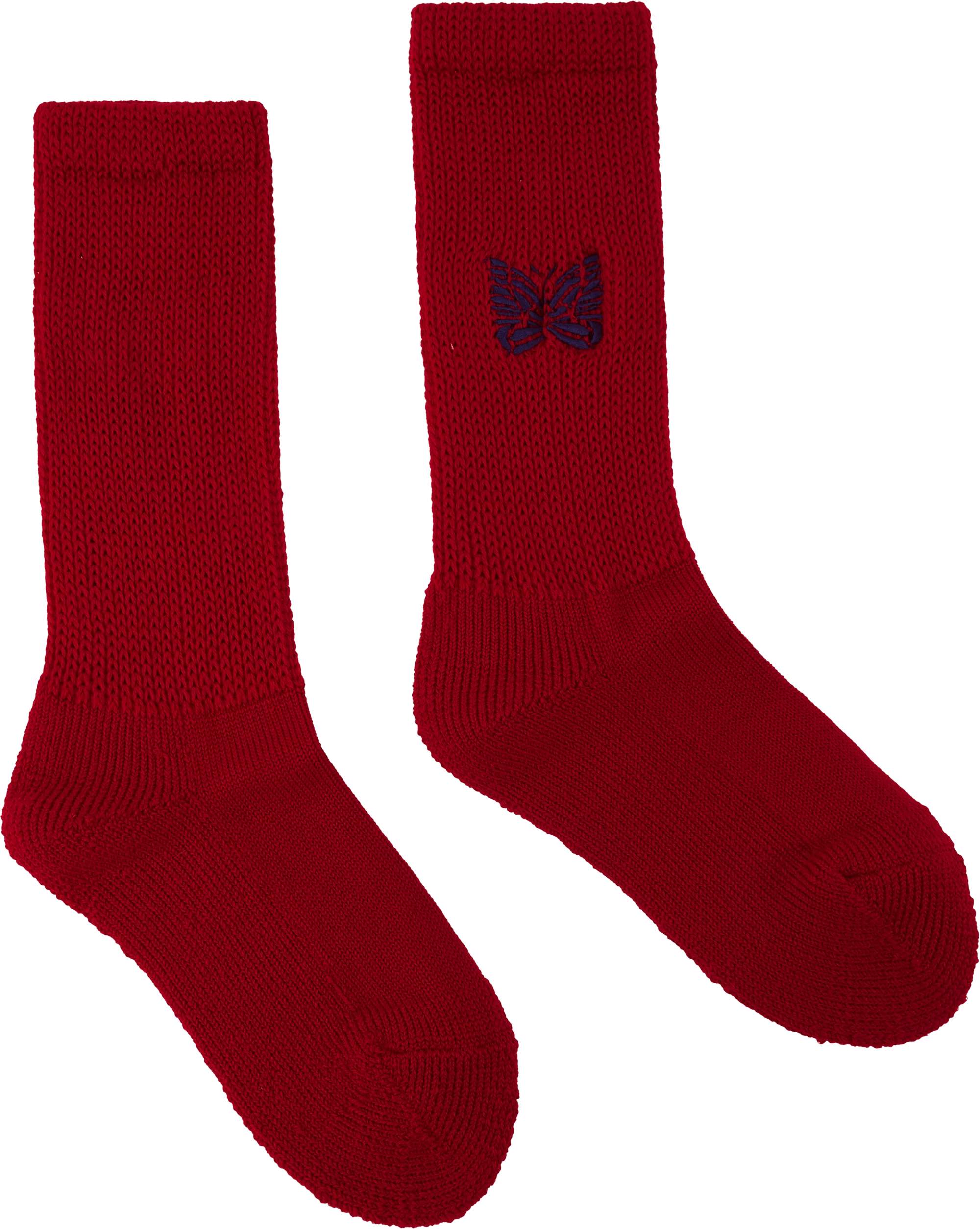 Pile Socks - Merino Wool Red - Image 2