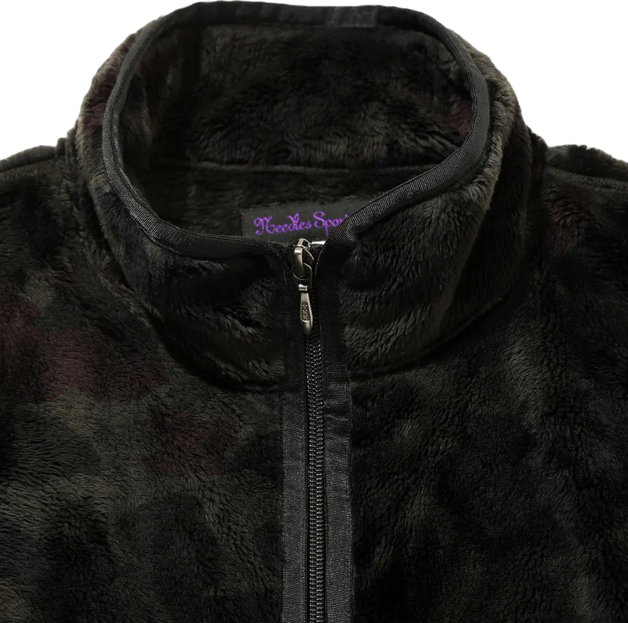 W.u. Piping Jacket - Micro Fur Charcoal - Image 2