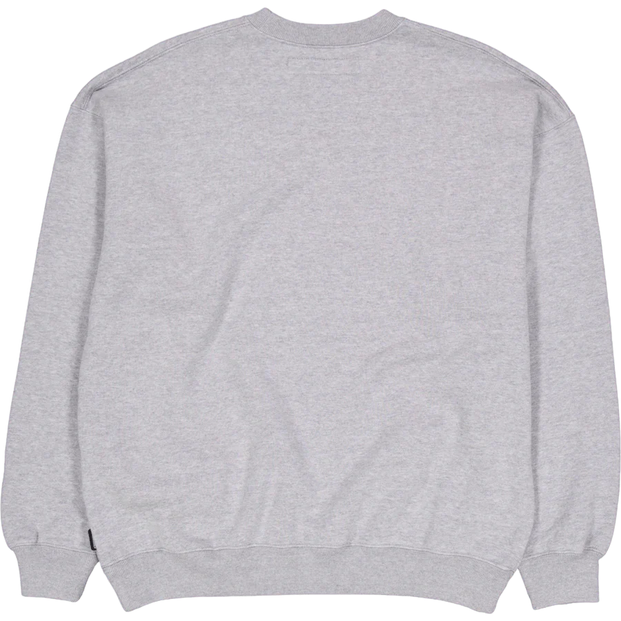 Plain Sweat Shirt Ls Gray - Image 2