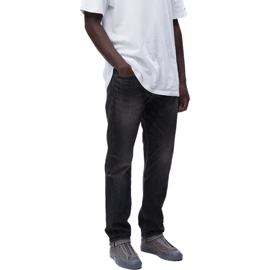 Washed Denim Dp Narrow Pants Black - Image 3