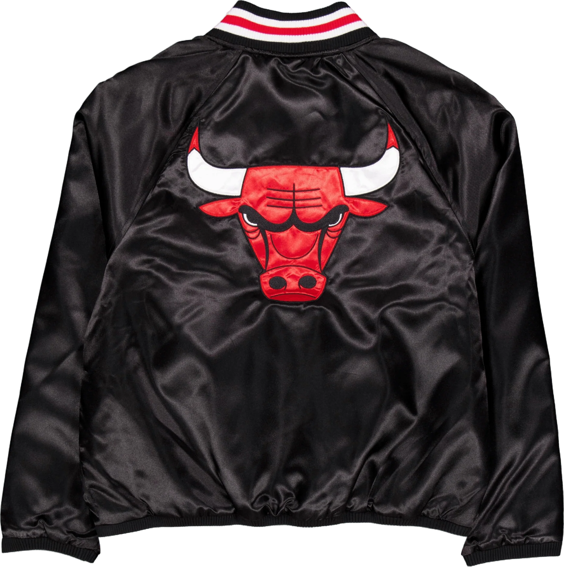 Nba Applique Satin Bomber Chic Blkfdr - Image 2