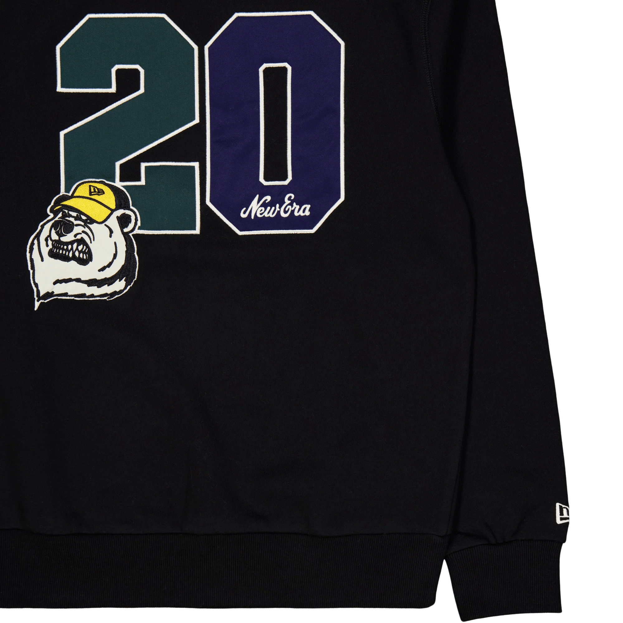 Ne Lifestyle Crew Neck Newera Black - Image 4