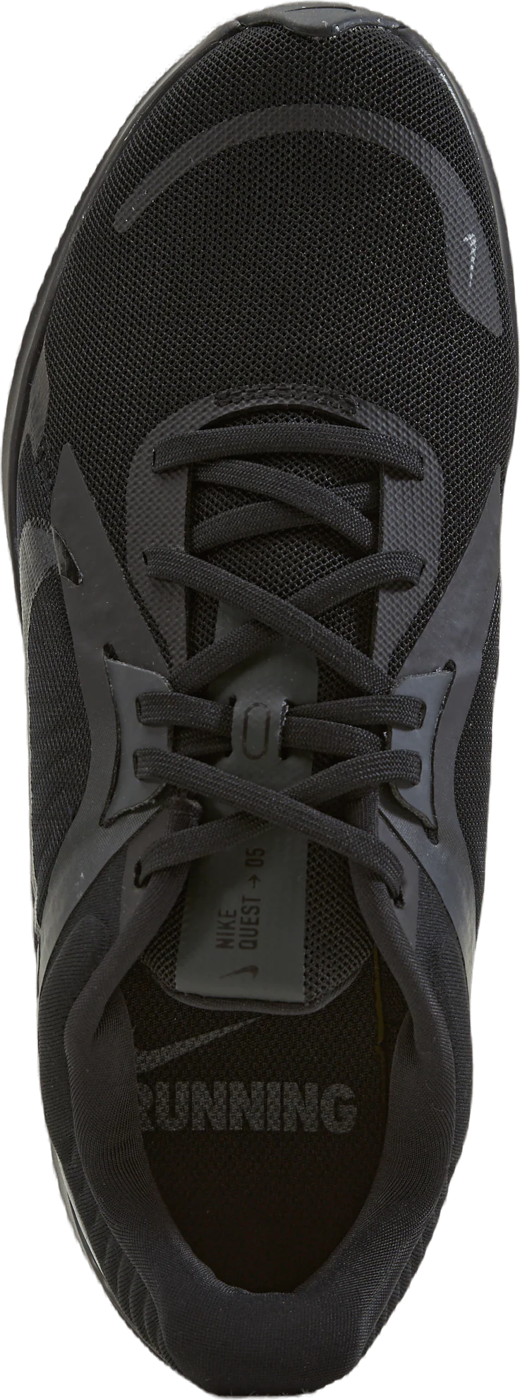 Quest 5 Men's Road Running Shoes BLACK/DK SMOKE GREY - Image 5