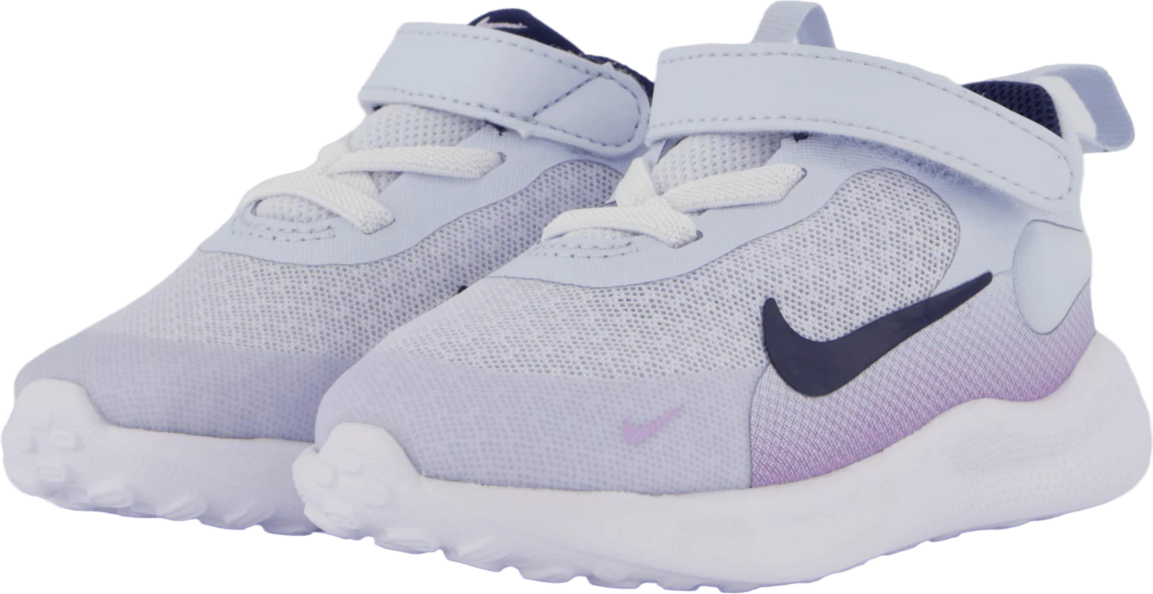 Nike Revolution 7 Baby/toddler Football Grey/midnight Navy-li - Image 2