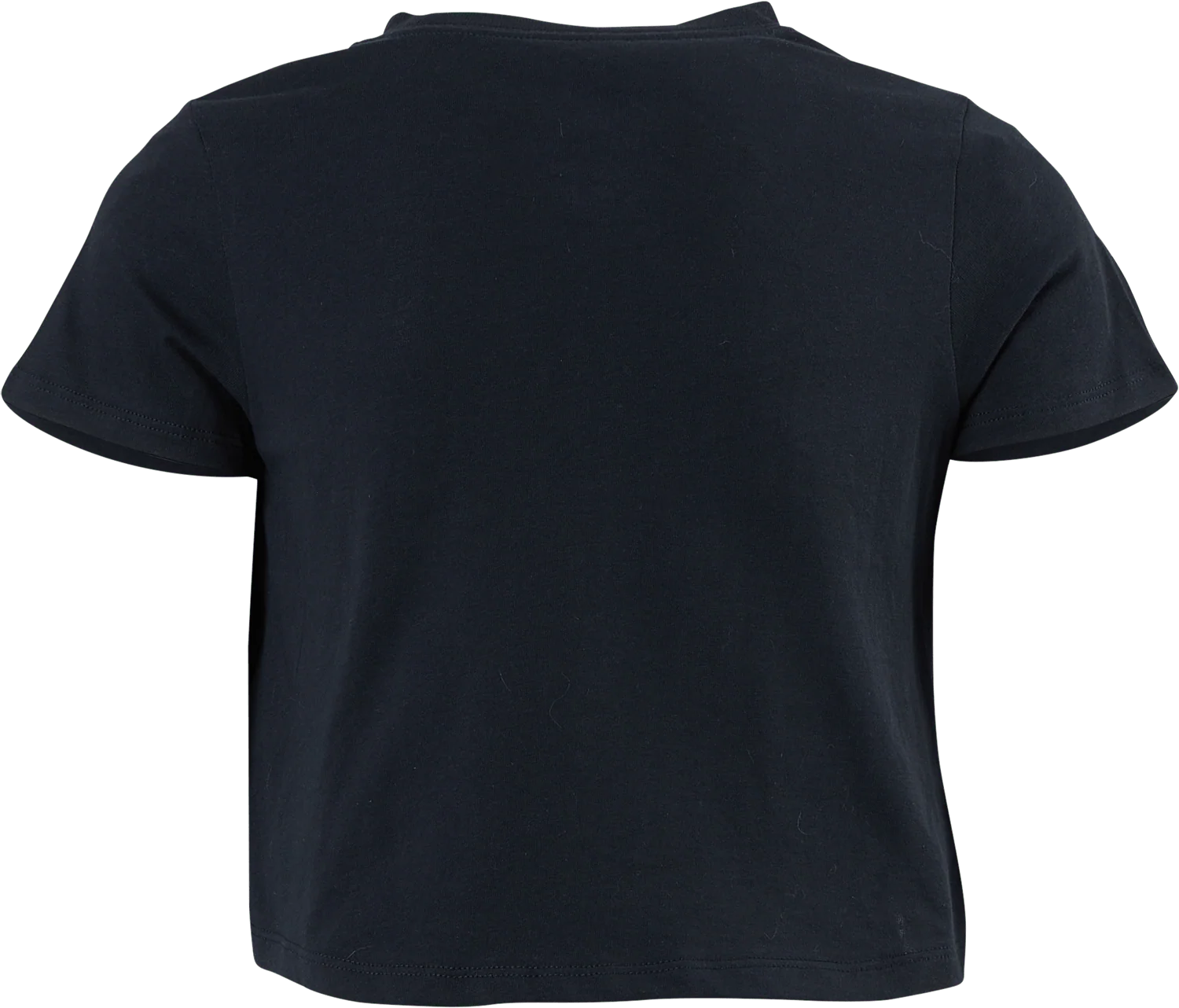 Sportswear Big Kids' (Girls') Cropped T-Shirt BLACK - Image 3