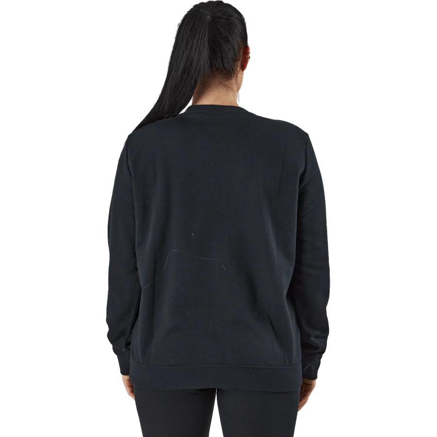Sportswear Club Fleece Women's Crew BLACK/WHITE - Image 3