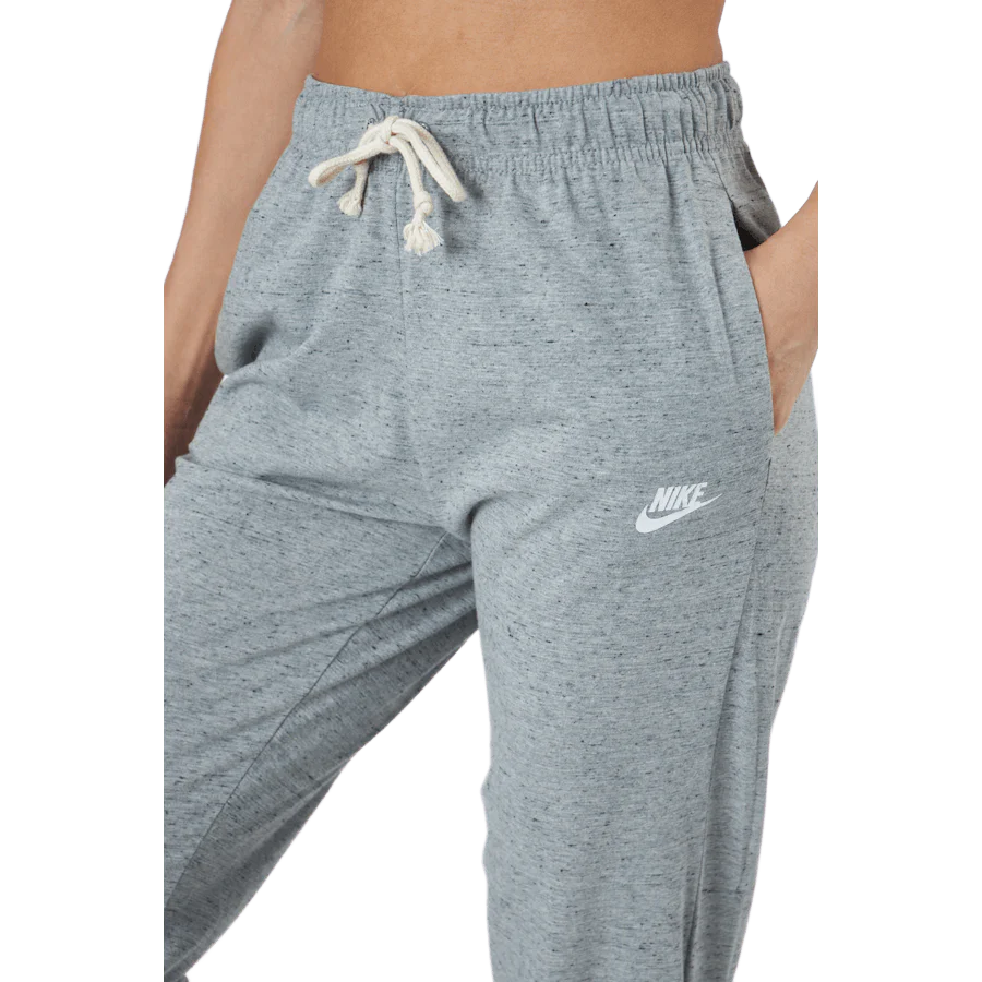 Sportswear Gym Vintage Women's Pants DK GREY HEATHER/WHITE - Image 4