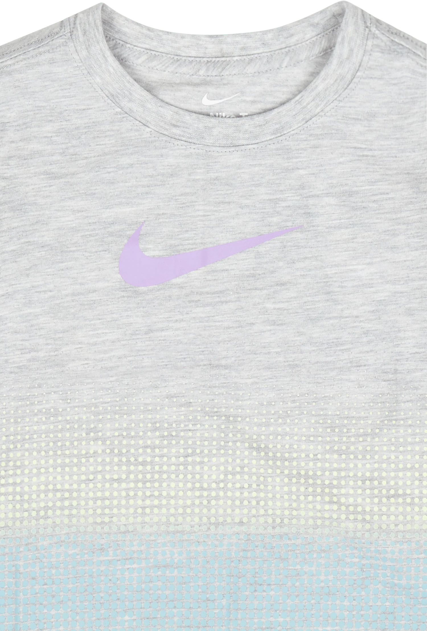 Nkg Double Dot Gradient Tee Light Smoke Grey Heather - Image 3