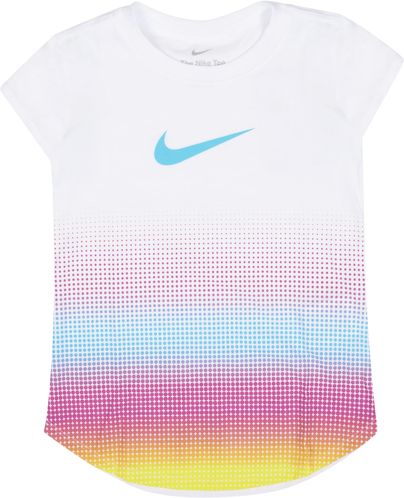 Nkg Double Dot Gradient Tee White