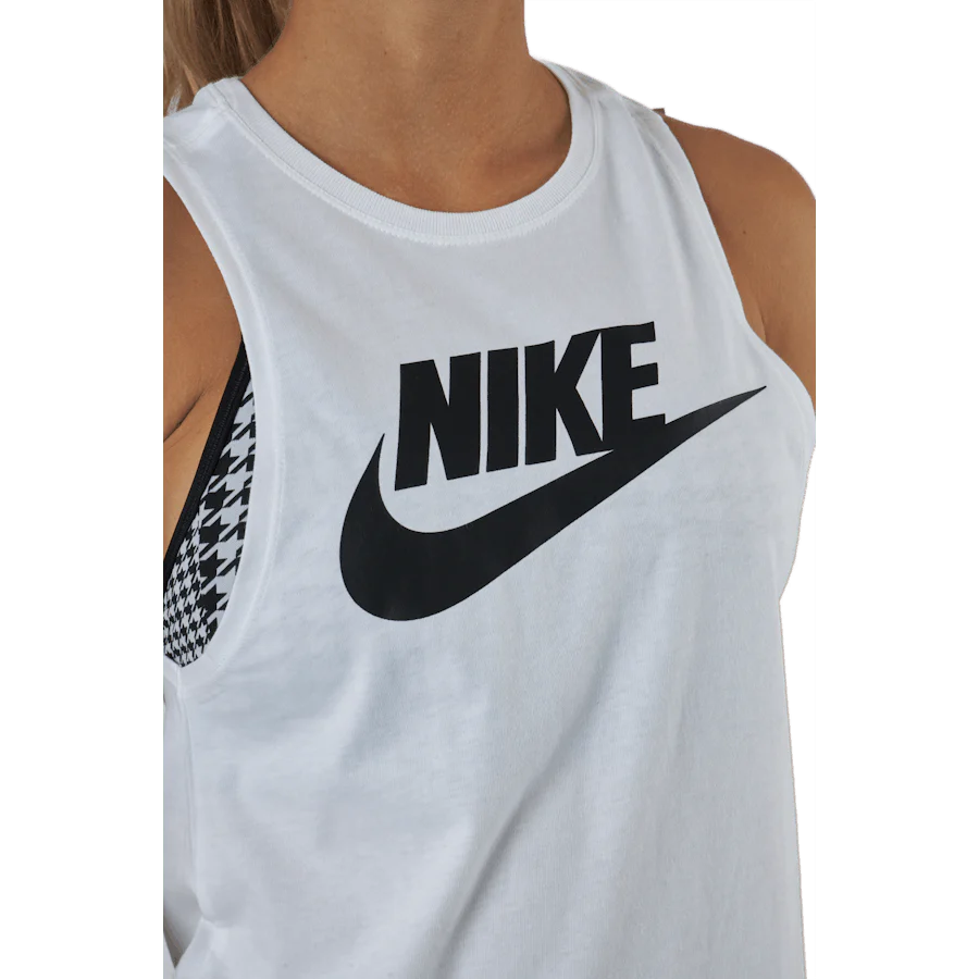 Sportswear Women's Muscle Tank White/black - Image 4