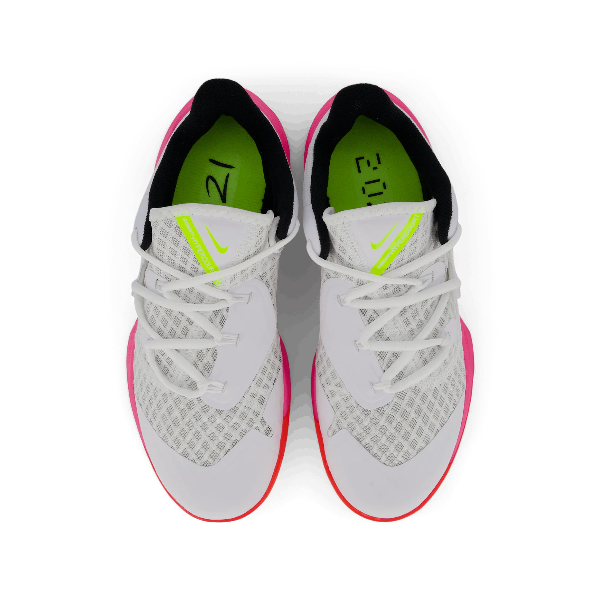 Unisex React Hyperset Se Oly I White/blk - Brt Crmsn-pnk Blst - Image 6