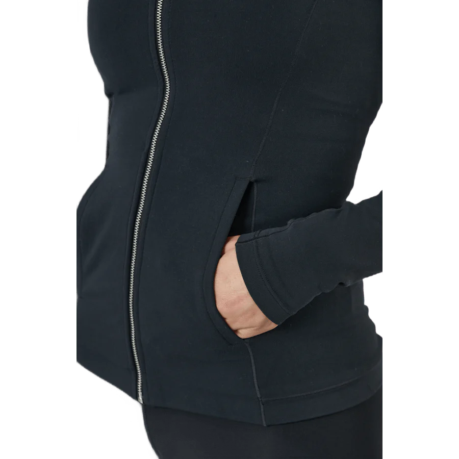 Yoga Luxe Dri-fit Women's Full Black/dk Smoke Grey - Image 5
