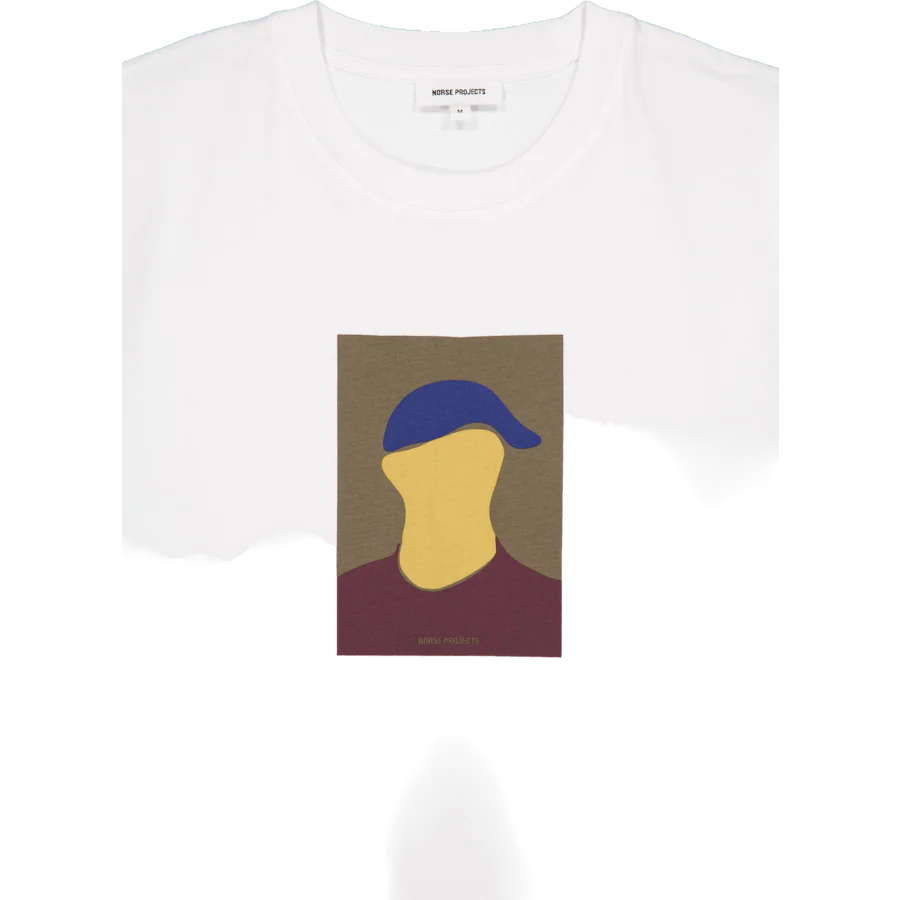Johannes Organic Cap Print T-s 0001 White - Image 3