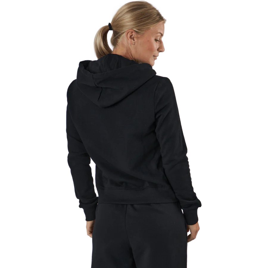 Onlfeel Life L/s Zip Hood Swt Black - Image 3