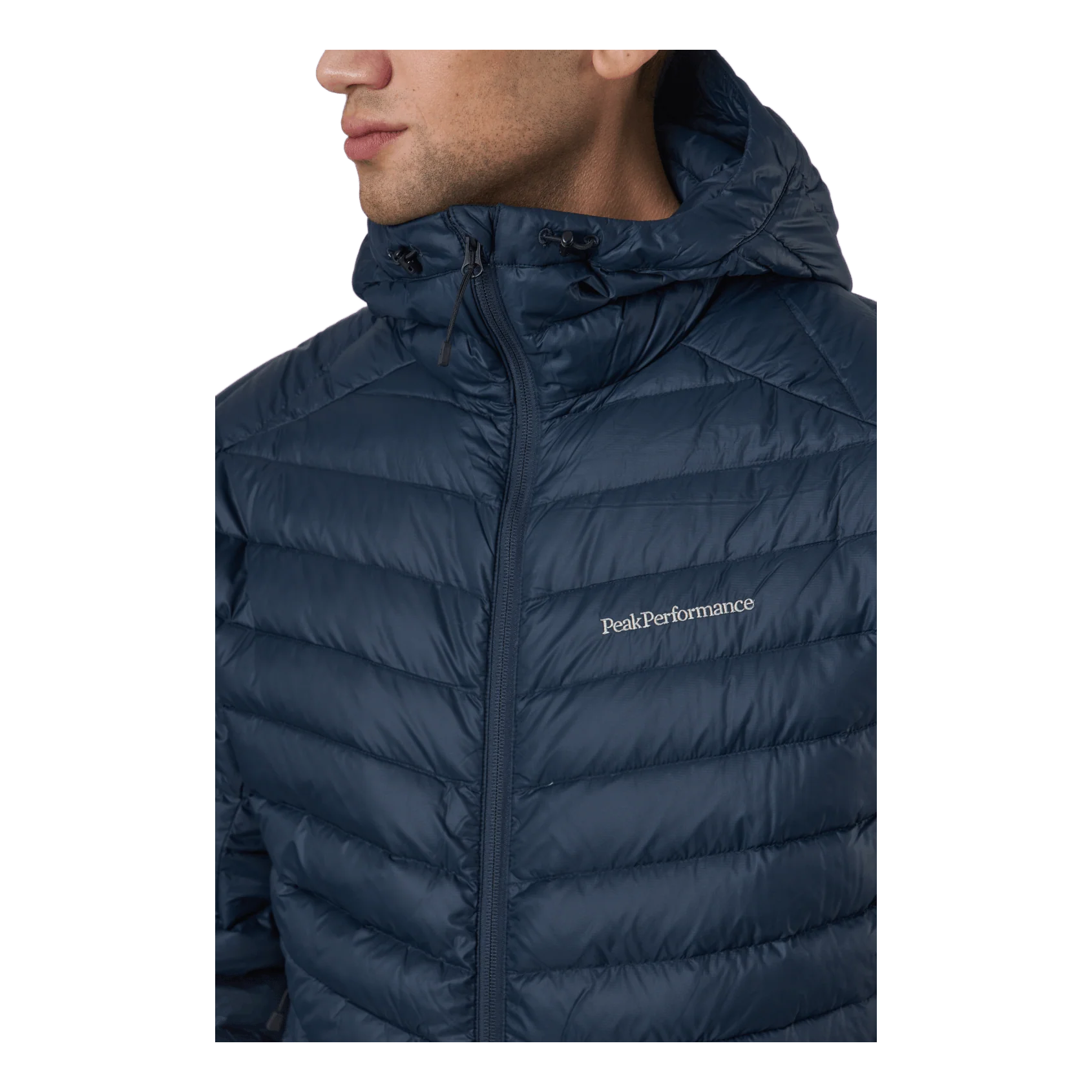 M Frost Down Hood Jacket Blue Shadow - Image 5