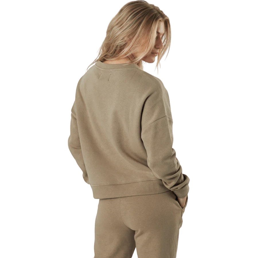 Pcchilli Ls Sweat Noos Bc Silver Mink - Image 3