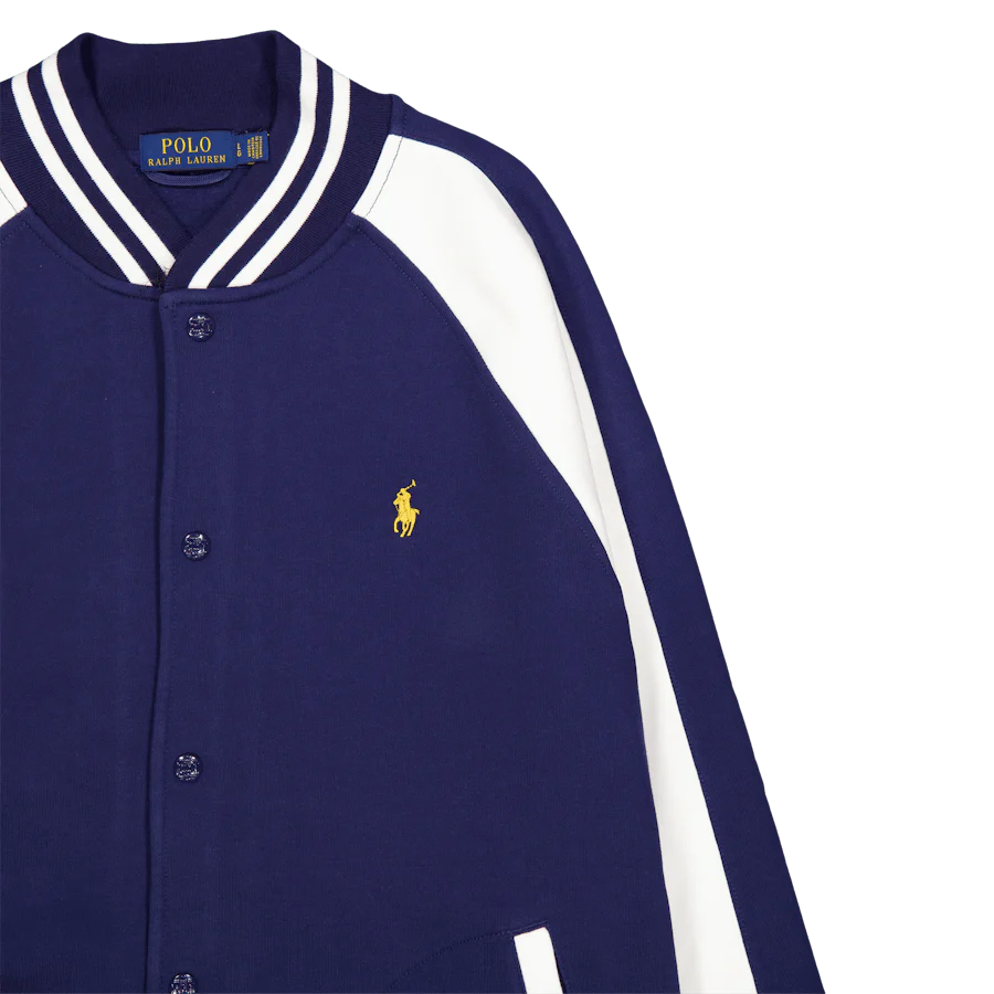 Lunar New Year Dragon Fleece Jacket Dark Cobalt /  Nevis - Image 3