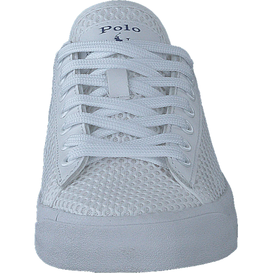 Nelson Leather-Trim Mesh Sneaker White / Liberty - Image 4