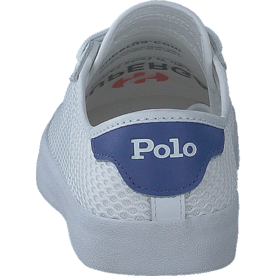 Nelson Leather-Trim Mesh Sneaker White / Liberty - Image 5