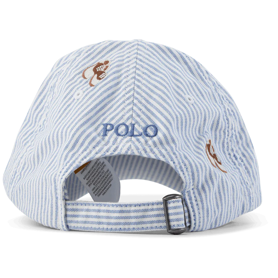Polo Ralph Lauren Oxford-classic Sport Cap Oxford Stripe Emb - Image 3