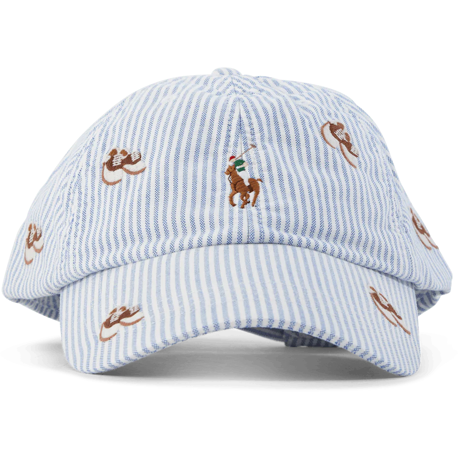 Polo Ralph Lauren Oxford-classic Sport Cap Oxford Stripe Emb - Image 5