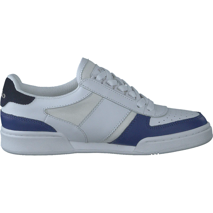 Court Low-Top Sneaker White/Navy/Royal - Image 2