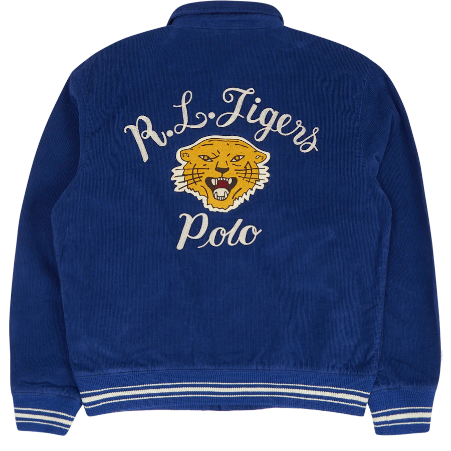 Corduroy Varsity-Inspired Jacket Heritage Royal - Image 2
