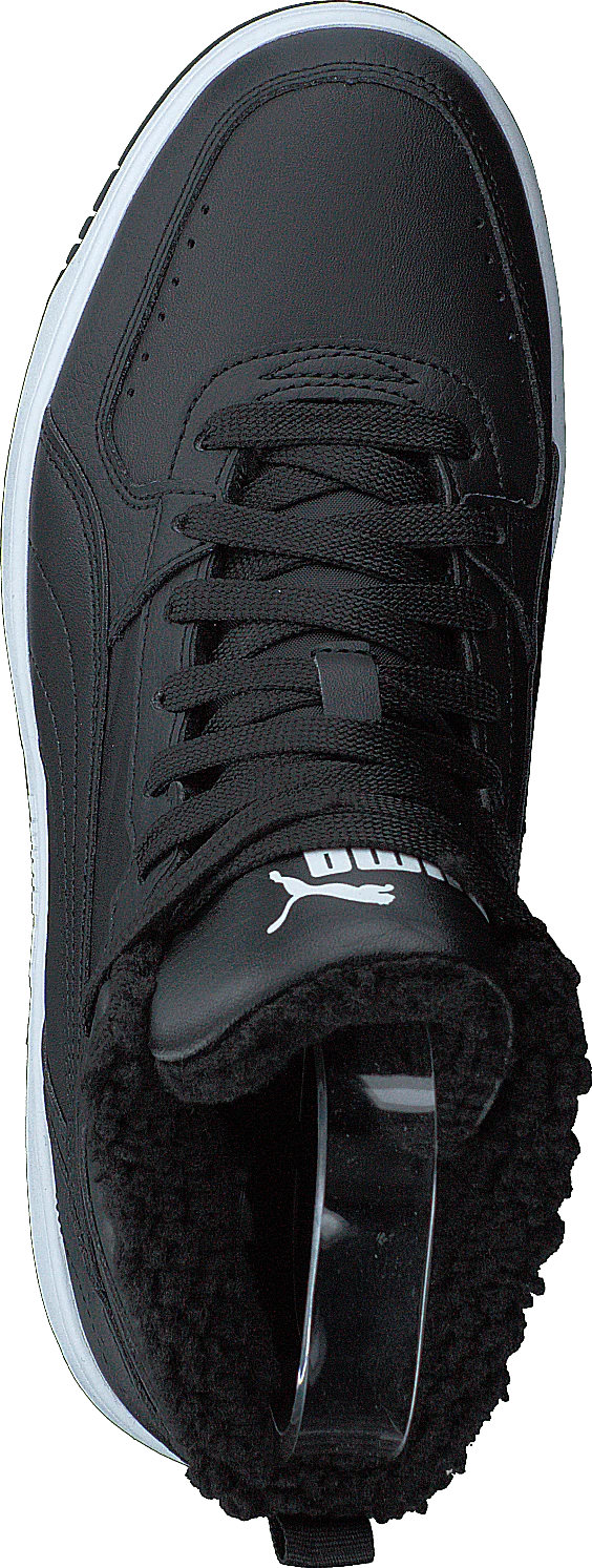 Puma Rebound Joy Fur Jr Puma Black-puma White - Image 6