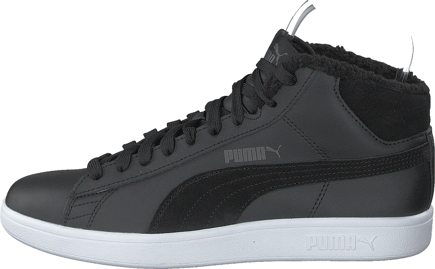 Puma Smash V2 Mid Wtr L Puma Black-dark Shadow- White