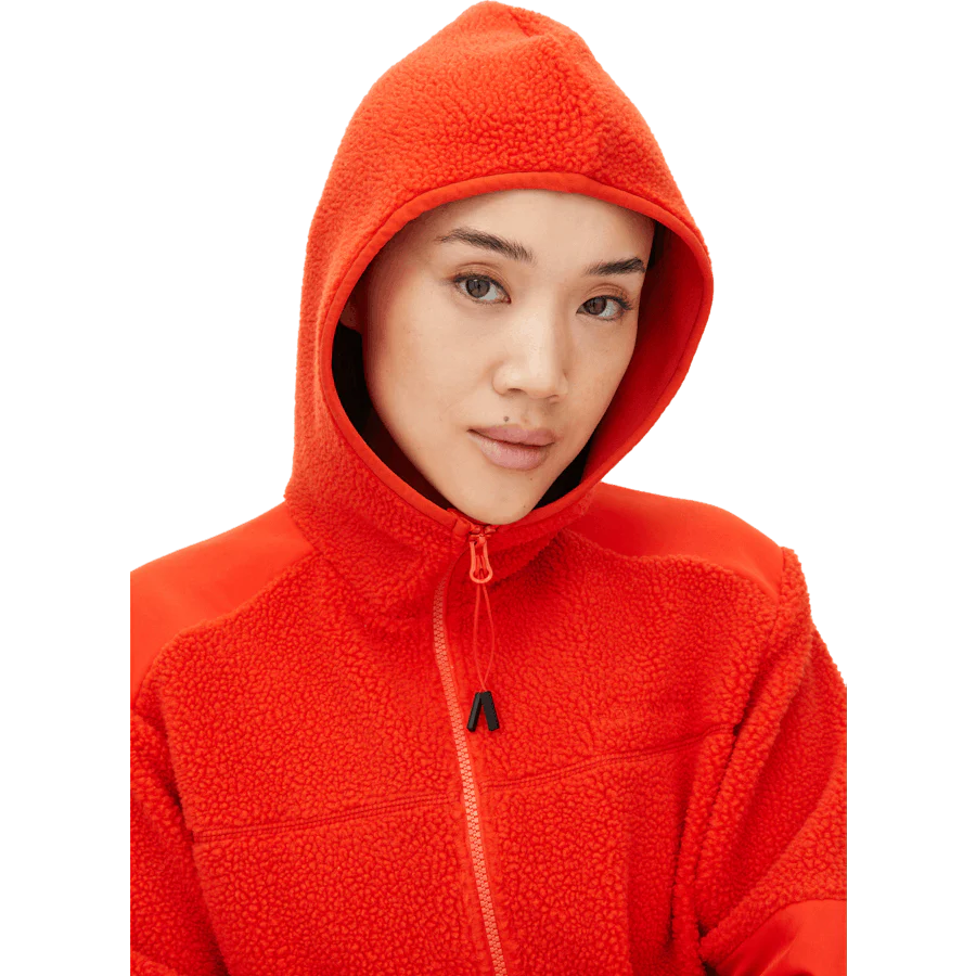 Wazzi Pile Hoodie Poinciana - Image 3