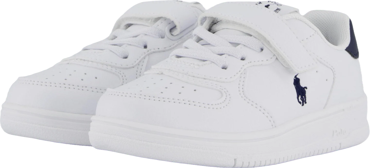 Masters Court Ps T-'white / Navy Tumbled - Image 2