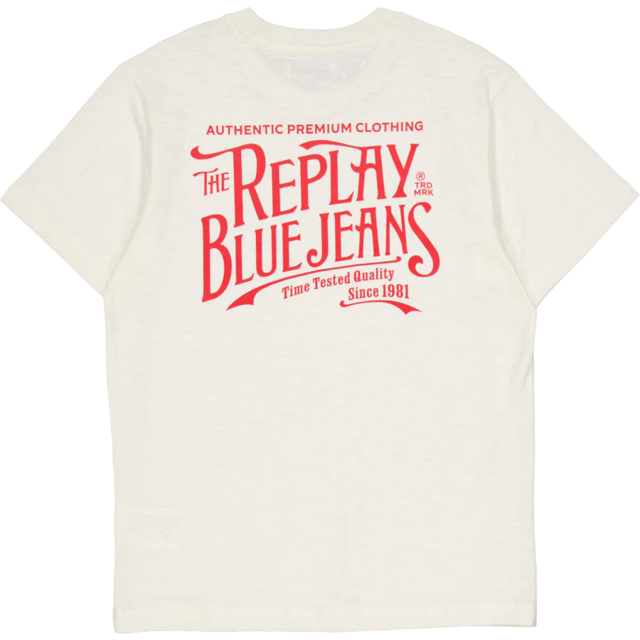 Backprint Tee Butter White - Image 2