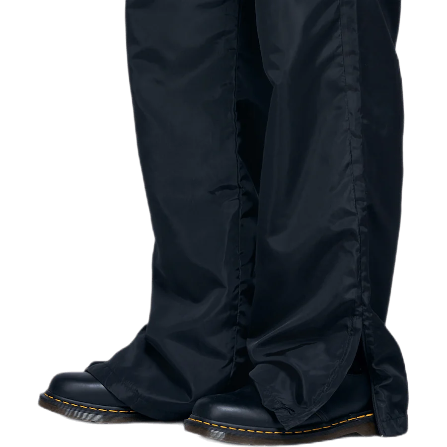 Highwaist Nylon Trousers Black - Image 4