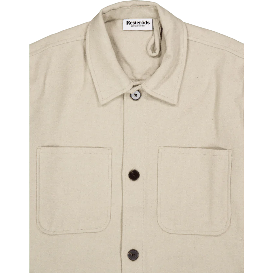 Wool Overshirt 05 Grey - Image 3