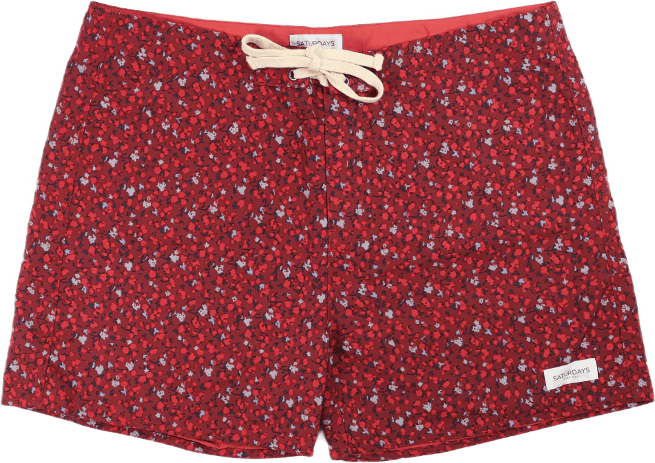 Floral Print Trunk Navy