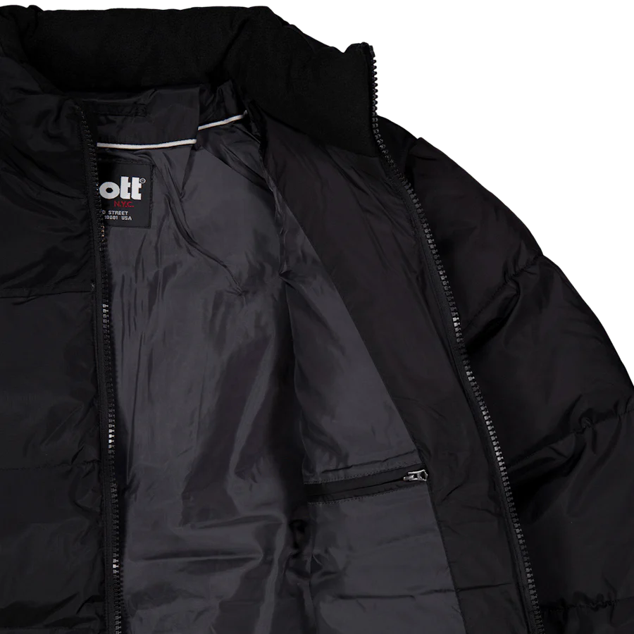 Jacket Empiecement Et Broderie Black - Image 3