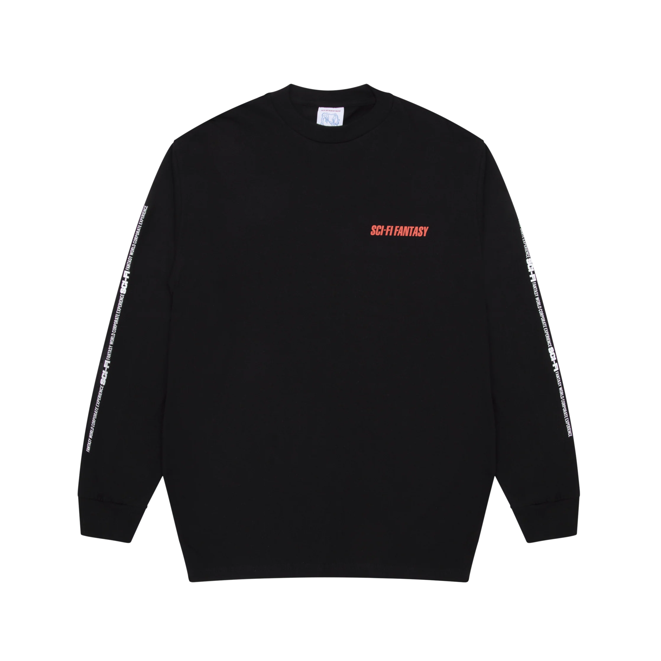 Fantasy World Tee L/s Black
