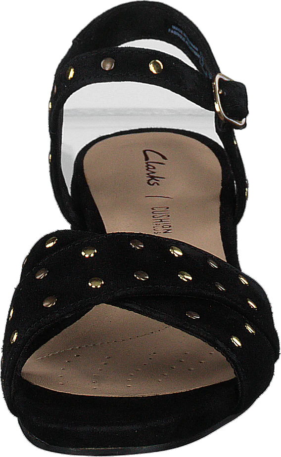 Sheer35 Strap Black Suede Studded - Image 4