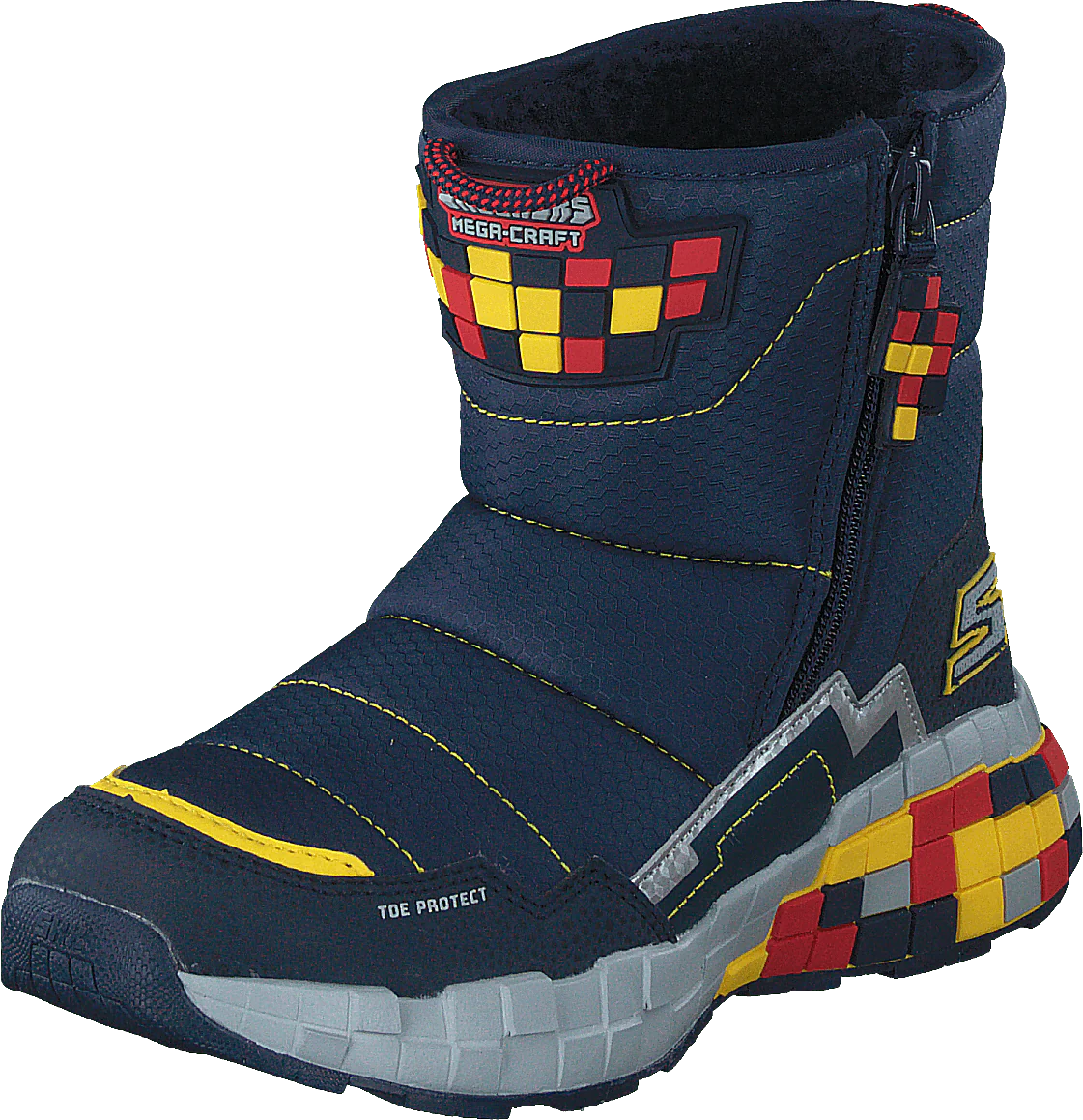 Boys Mega-craft - Water Repell Nvrd Navy Red - Image 3