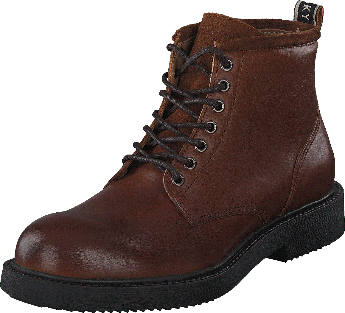 Texas Leather Shoe Cognac - Image 3