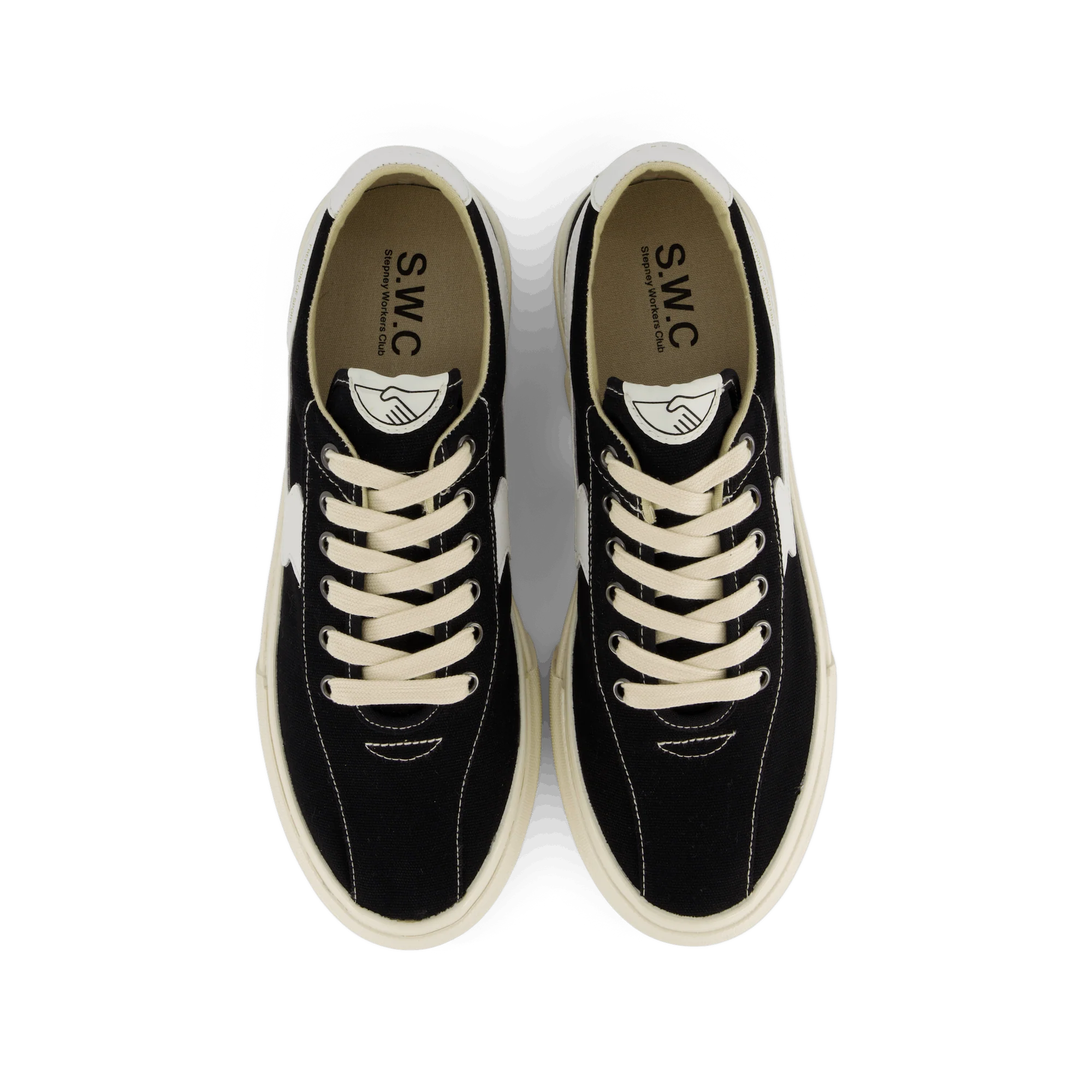 Dellow S-strike Canvas Blk/wht - Image 6