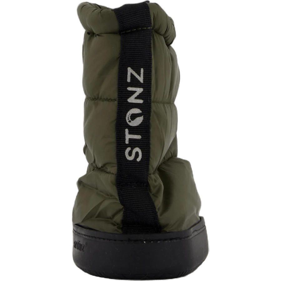Stonz Toddler Puffer Booties Green - Image 5