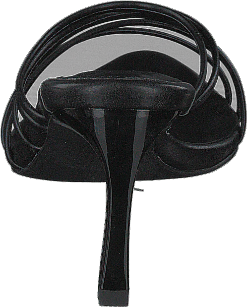 Strappy Pointy Sandals Black - Image 5