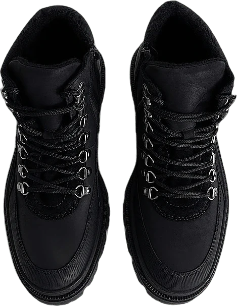 Chunky Hiking Boot Black - Image 4
