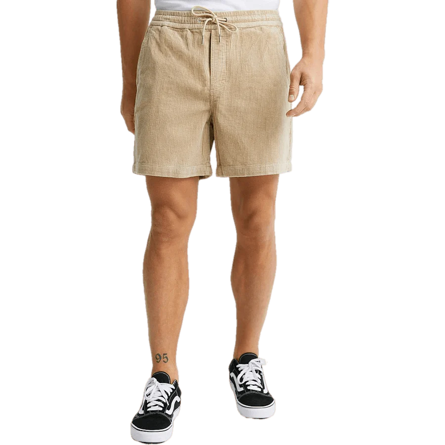 Icon Cord Shorts Ecru - Image 4