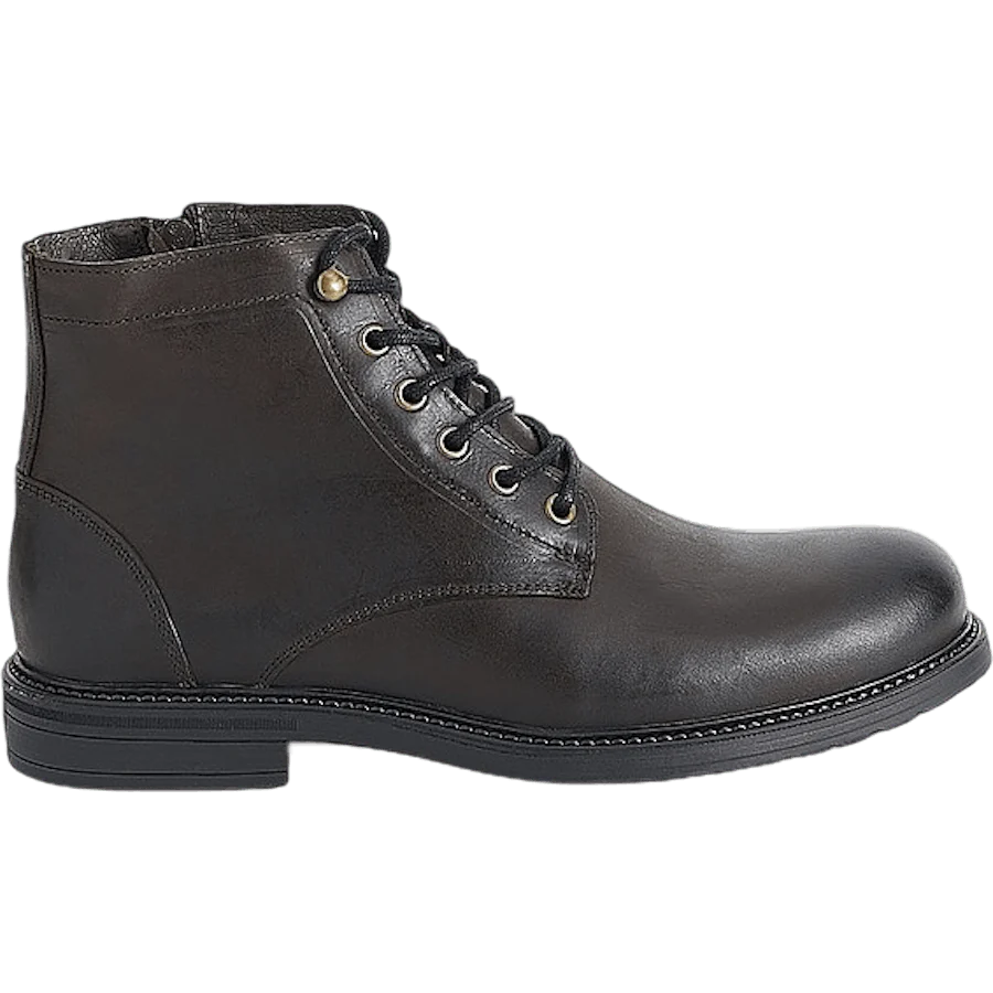 Lace Boot Brown Leather - Image 6