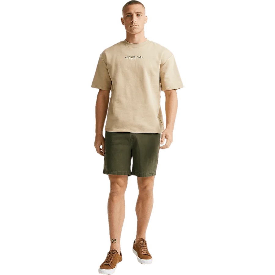 Rucker Sweat Tee Sand - Image 3