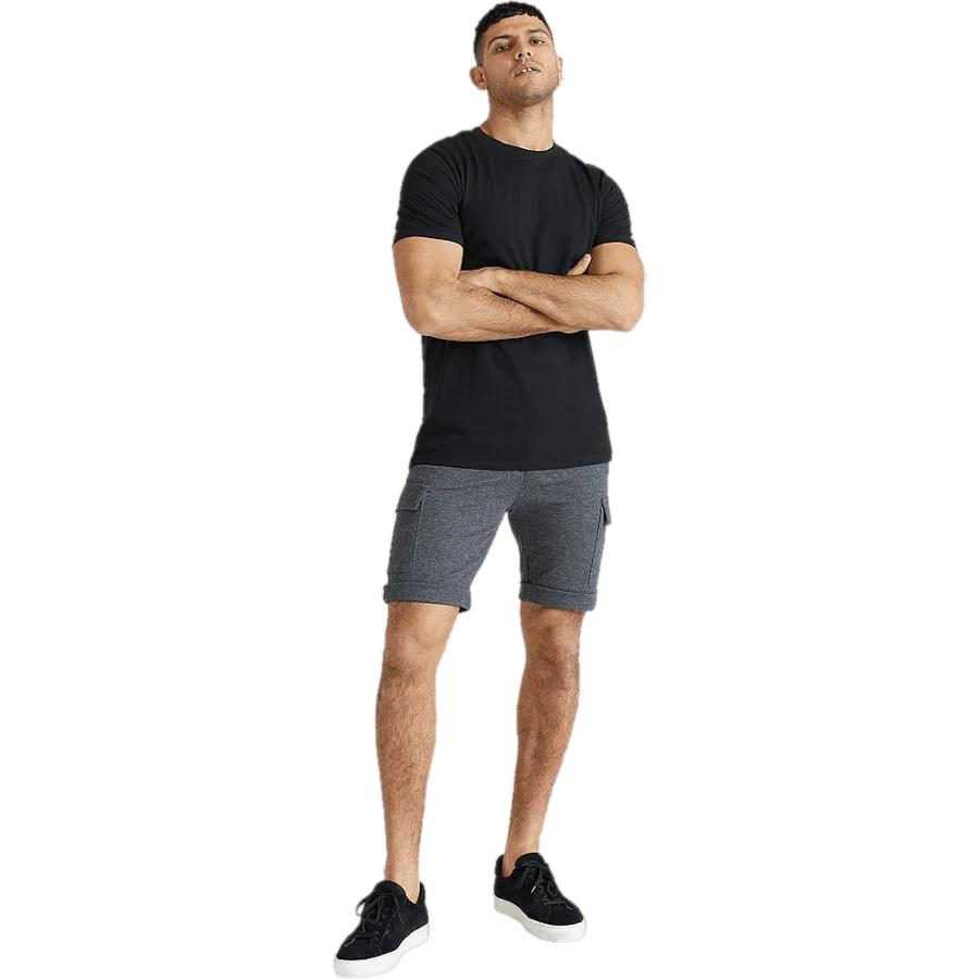 Soft Cargo Shorts Dark Grey - Image 3